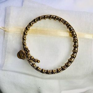 ALEX AND ANI Gypsy Wrap Bracelet Vintage 66 Retired Rafaelian Gold Finish